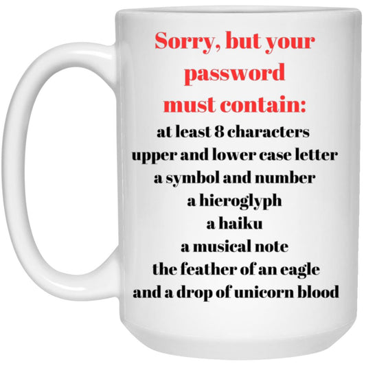 Password Mug