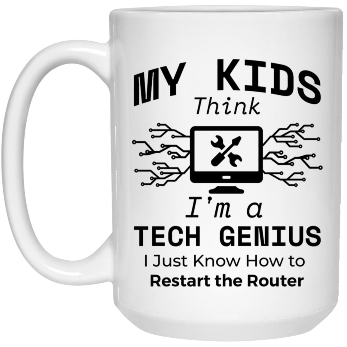 Restart The Router Mug