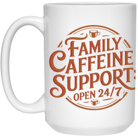 Family Caffein Support Mug